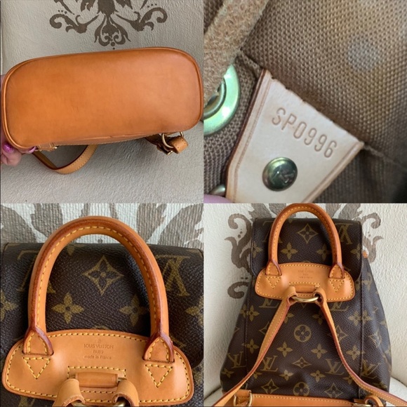 Louis Vuitton montsouris mm mini backpack - Picture 4 of 6
